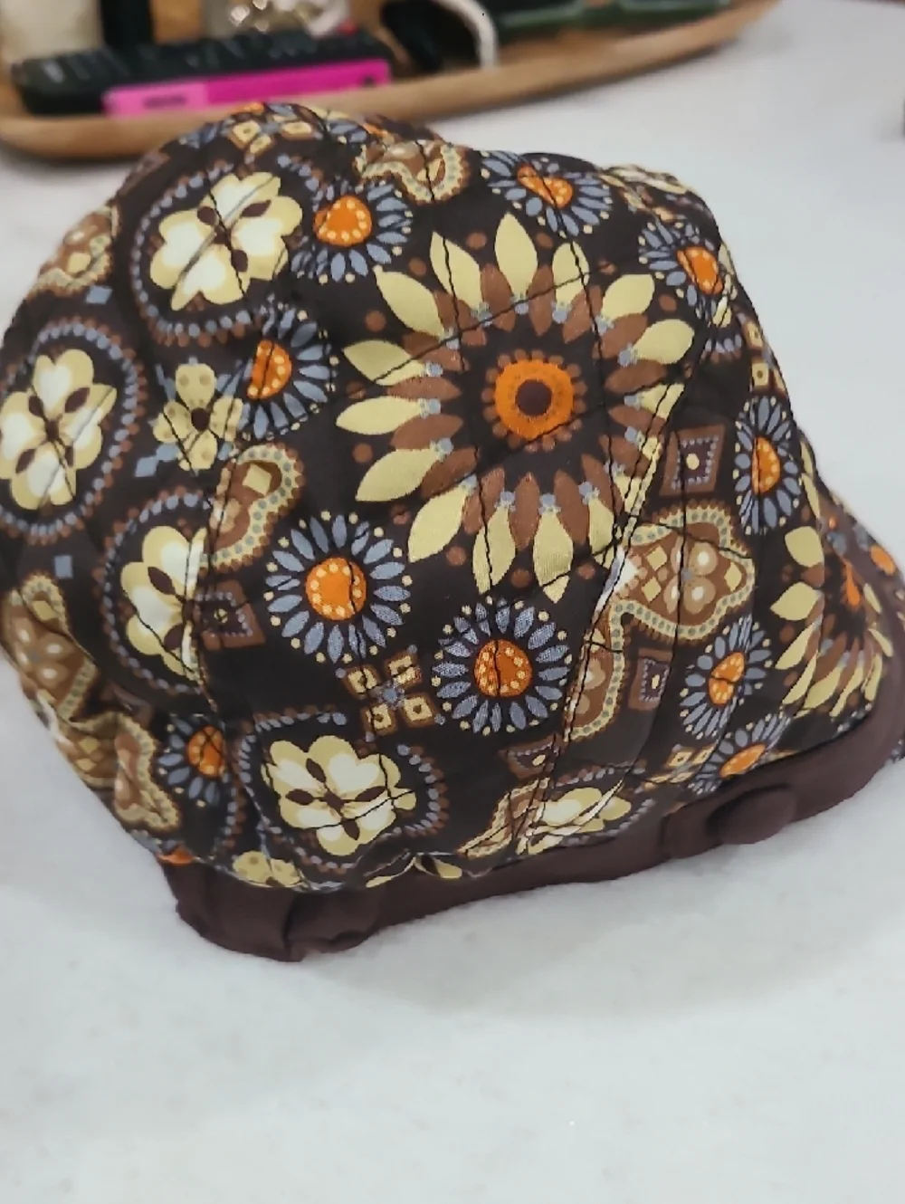 Vera Bradley quilted cap